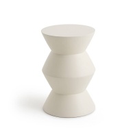 Столик Прикроватный из мангового дерева Calendes единый размер белый AM.PM  фото, kupilegko.ru